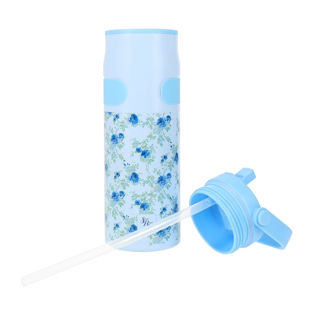 🩵 Blue Floral Printed Hydrachug Bottle 🩵 - Picture 2 of 4